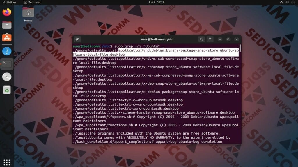grep recursively show file names with content
