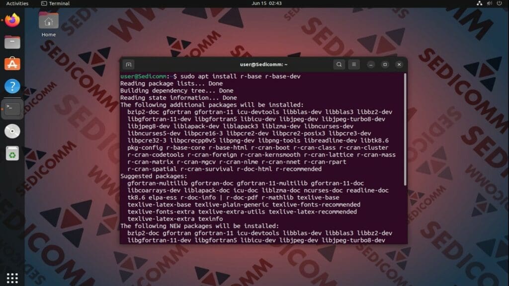 install apt