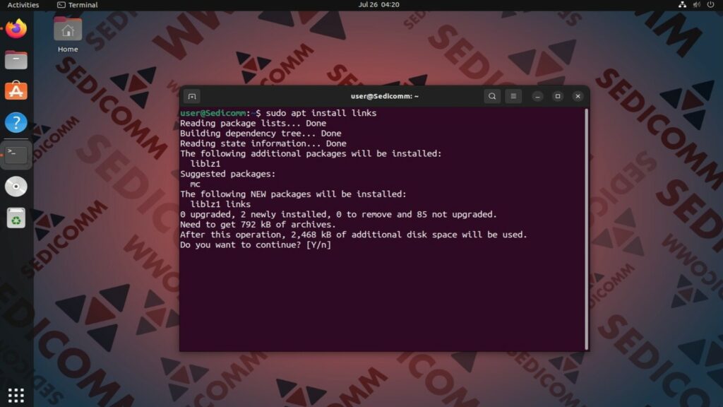 install links
